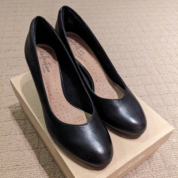 Clarks Dancer Nolin Pump - Black - Picture 3 of 9